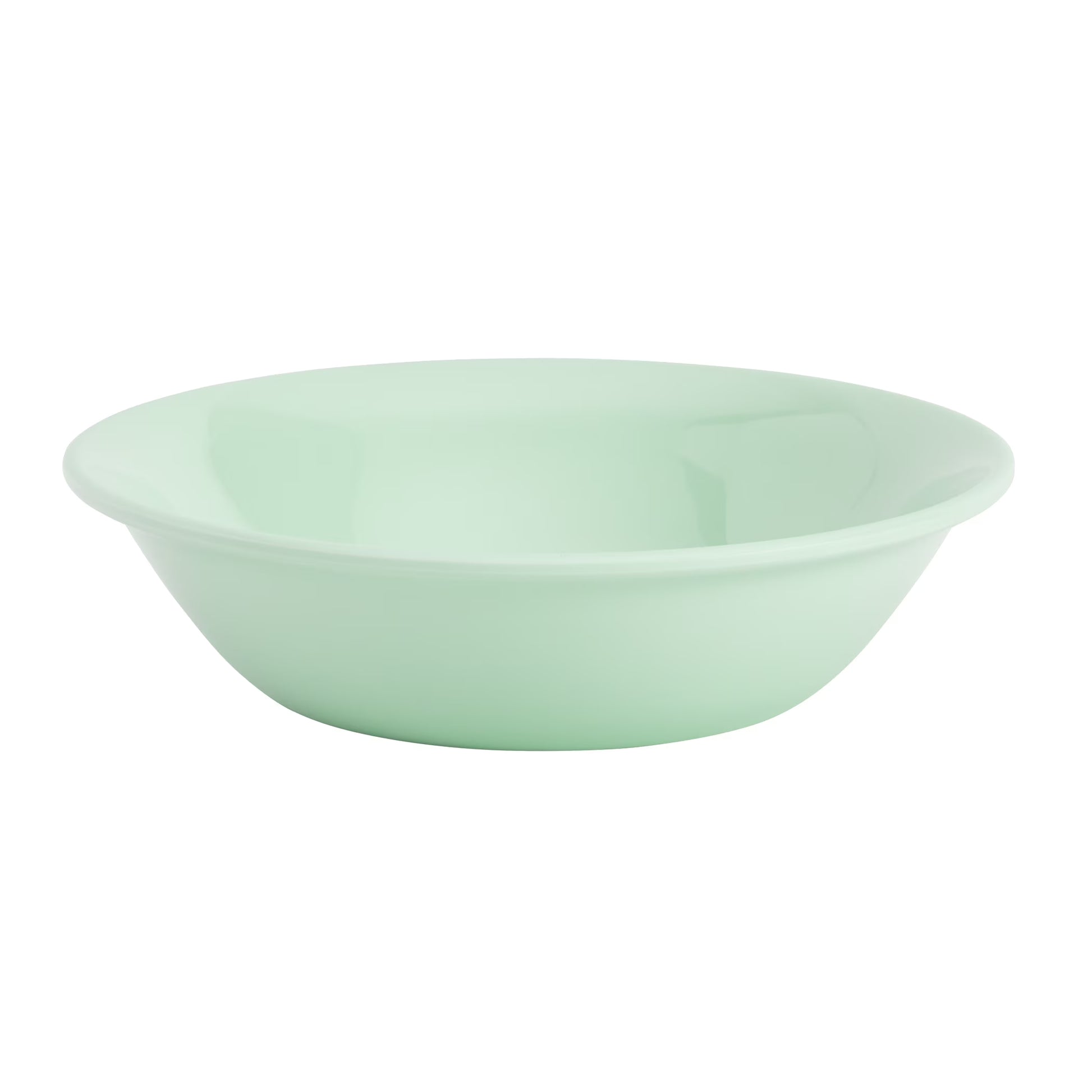 Tabletops Gallery 12 Piece Green Gray Pink Melamine Dinnerware Set Plates Bowls for Indoor/Outdoor Use, Service for 4, Pastel