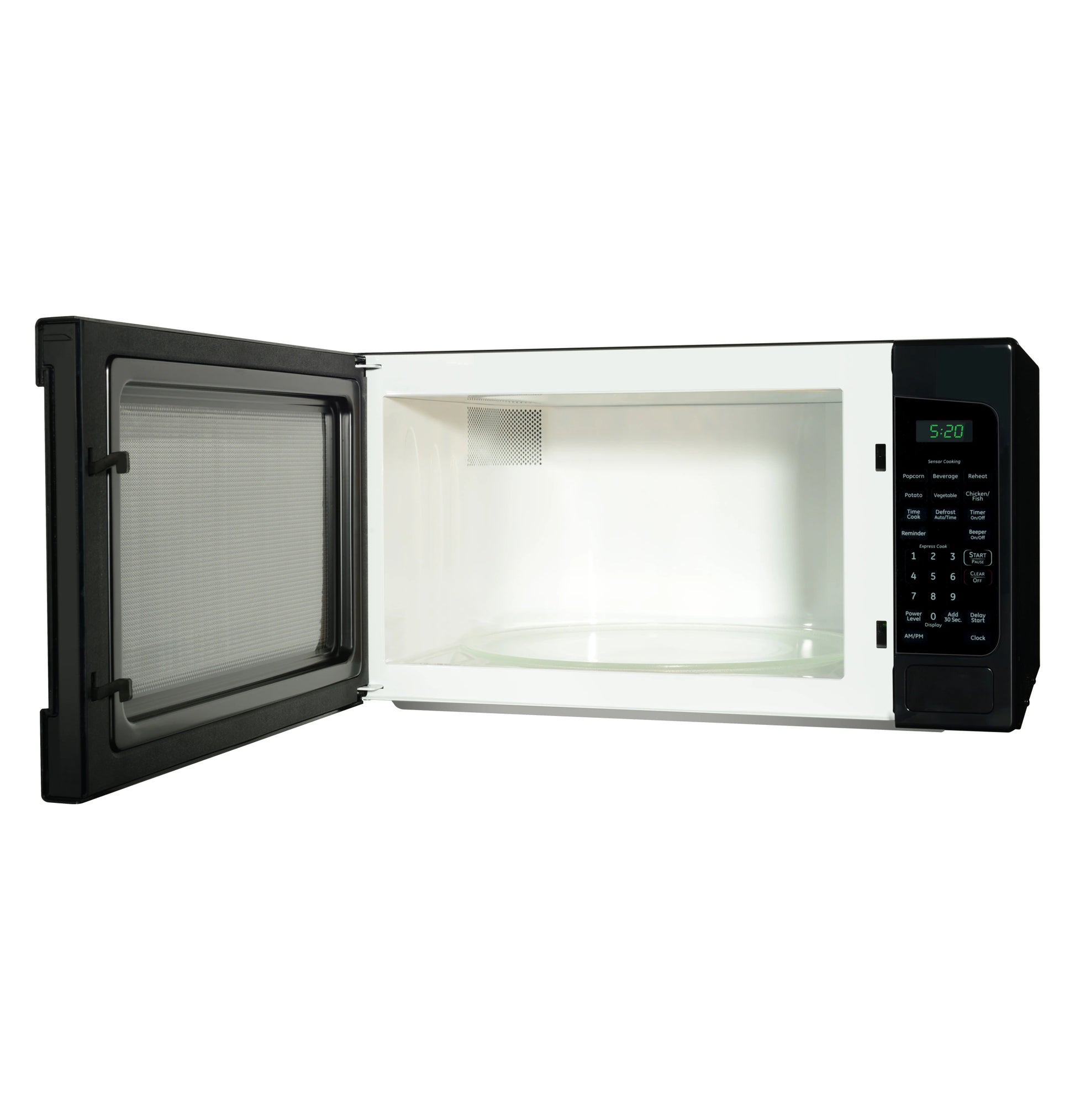 2.0-Cu Ft 1200 -Watt Countertop Microwave ( Black )