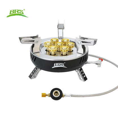 -207/-203 Outdoor Seven Star Stove Three Star Stove Portable Folding Gas Stove Fierce Stove