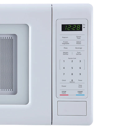 MC77MW 0.7-Cu. Ft. 700-Watt Countertop Digital Touch Microwave (White)