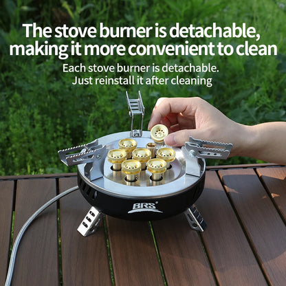 -207/-203 Outdoor Seven Star Stove Three Star Stove Portable Folding Gas Stove Fierce Stove