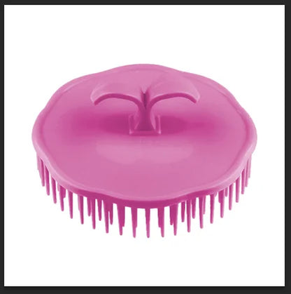 Head Massage Brush Soft Glue Shampoo Brush Bathroom Products Plastic Sanitary Comb Washing Hair Scalp Shower Body