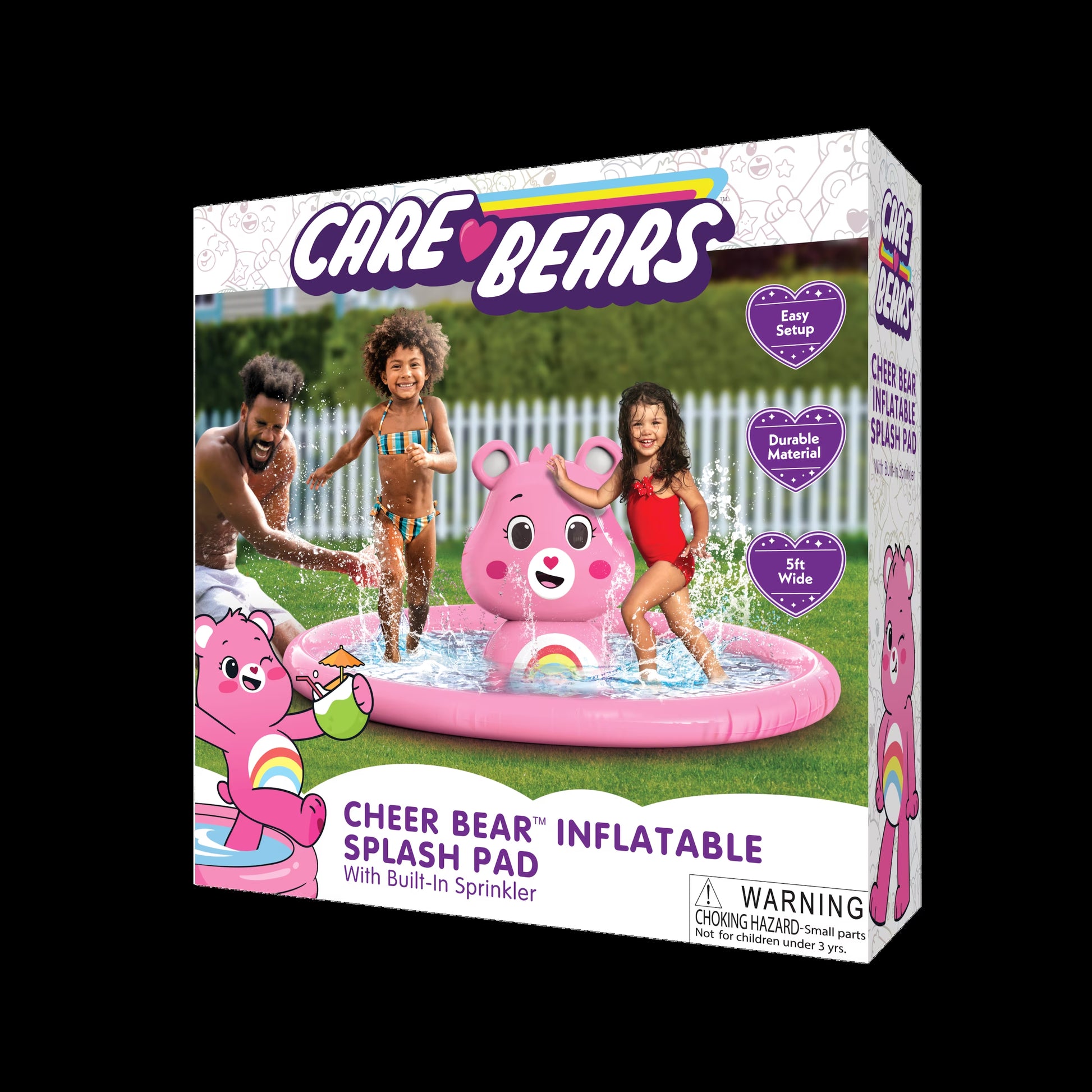 Deluxe Inflatable Splash Pad with Sprinkler System for Kids Ages 1 and Up