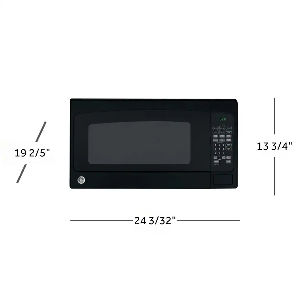 2.0-Cu Ft 1200 -Watt Countertop Microwave ( Black )