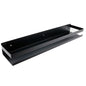 Stainless Steel Bathroom Shelf Black Shower Shampoo Storage Rack Adhesive Suqare Kitchen Bathroom Shlef 20Cm 30Cm 40Cm 50Cm